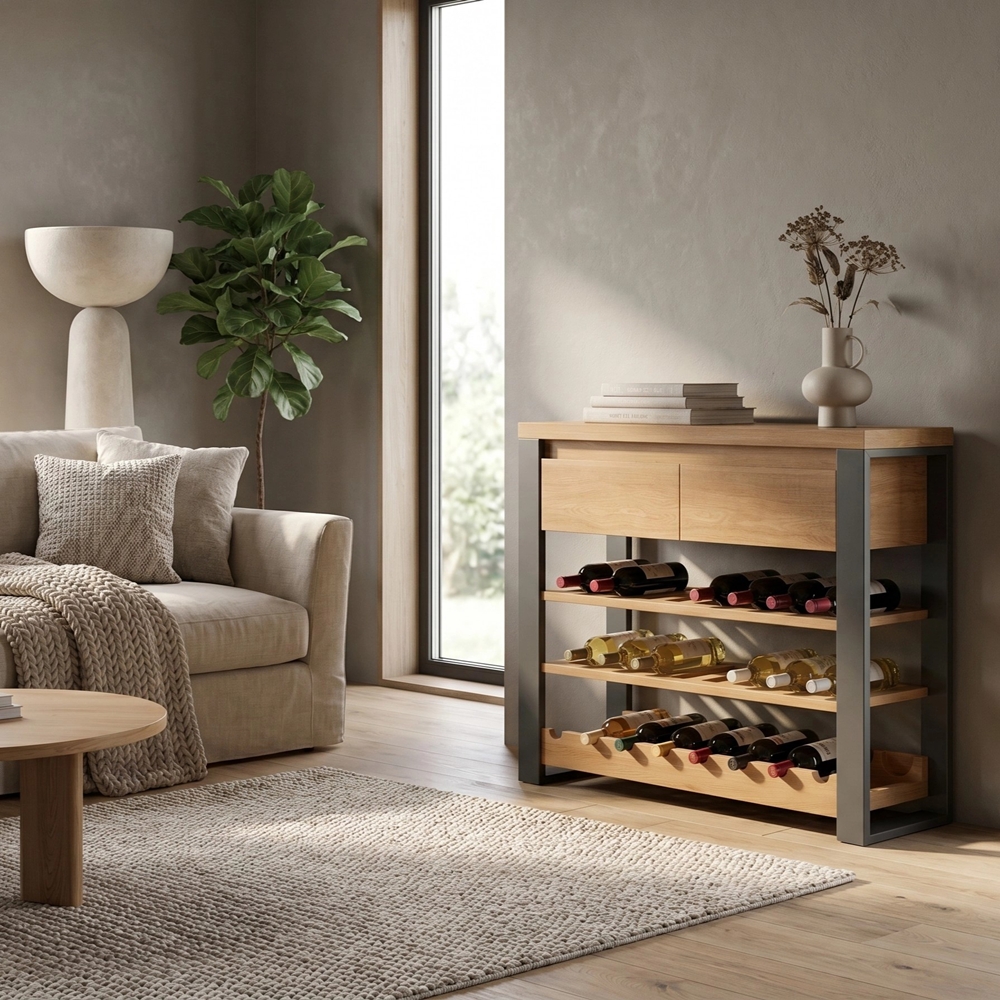 Modernes Colet-Weinregal