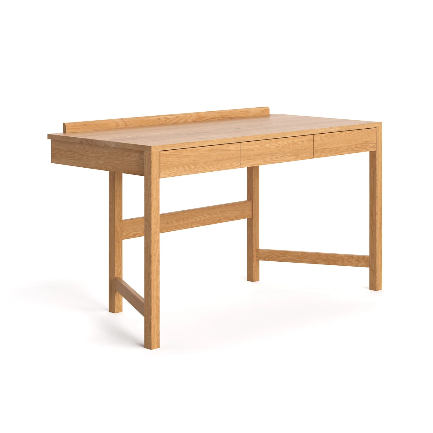 Essa-Schreibtisch aus massivem Holz